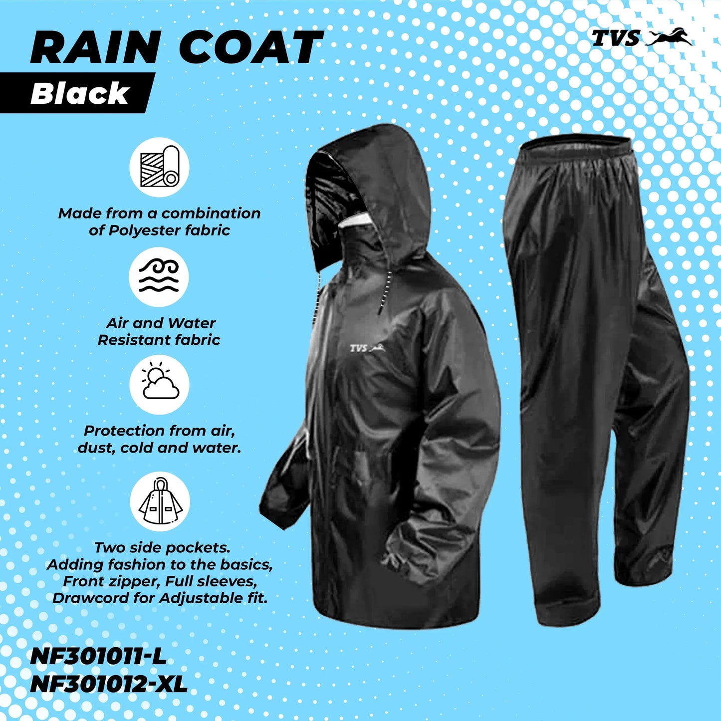 Rain Suit {Jacket + Trouser} / Barsati Set