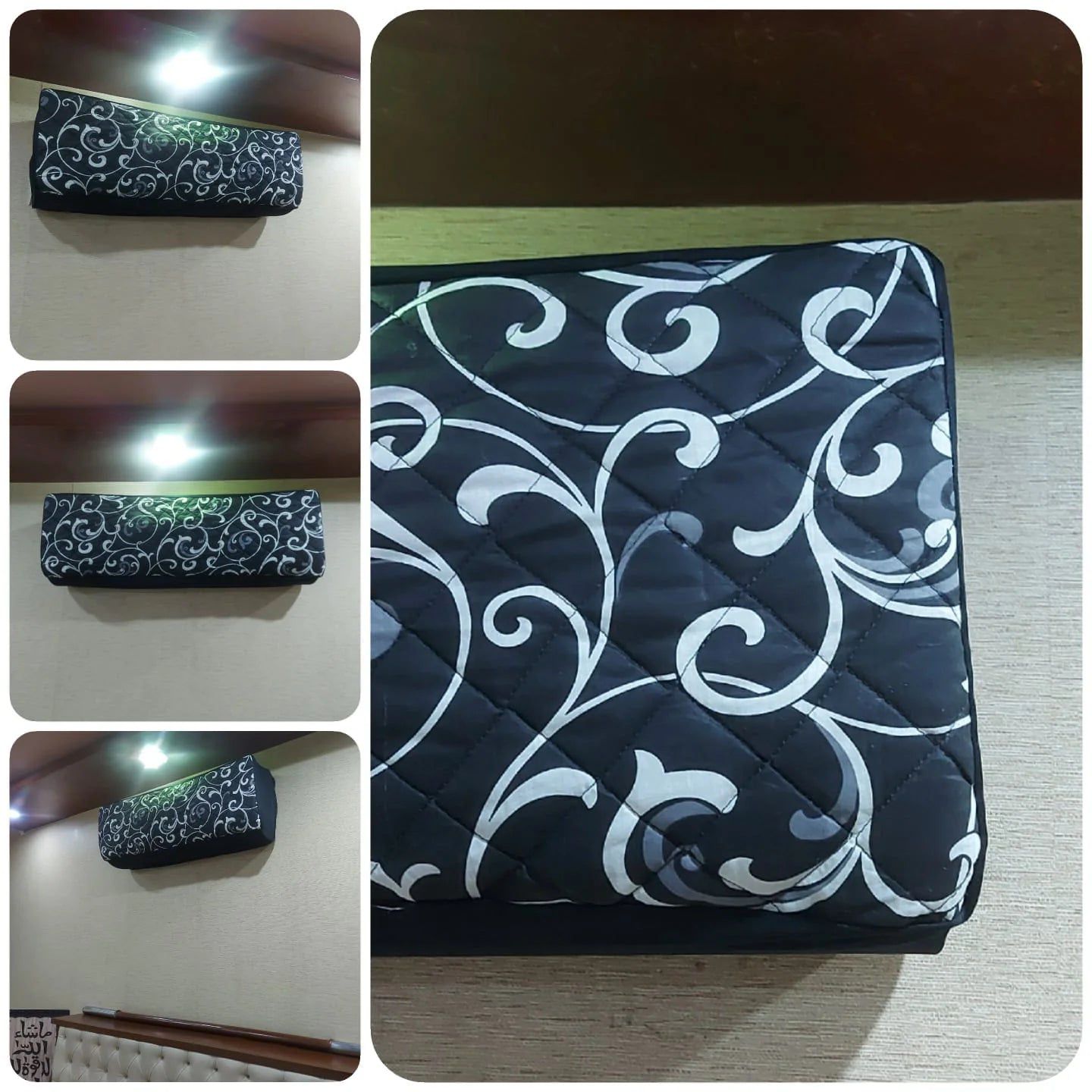 Quilted AC Cover Indoor + Outdoor