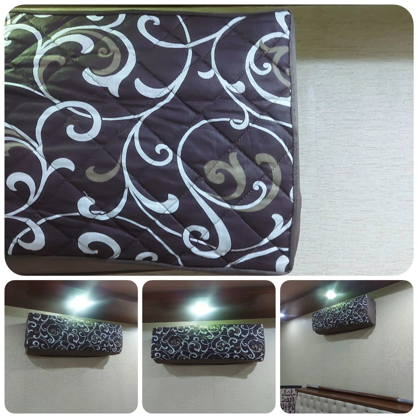 Quilted AC Cover Indoor + Outdoor